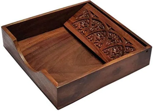 Rosewood_Carved_Square_Napkin_And_Tissue_Holder_7.5_Inch